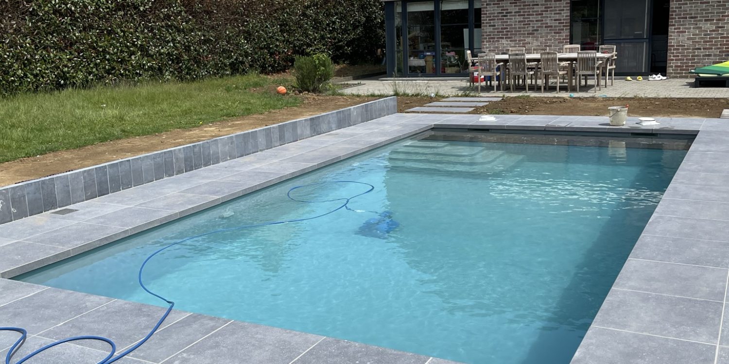Piscine Liner gris clair Buzet