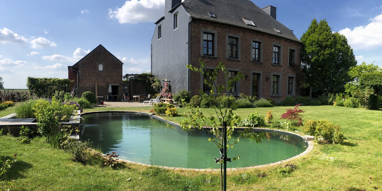 Piscine naturelle à Fernelmont